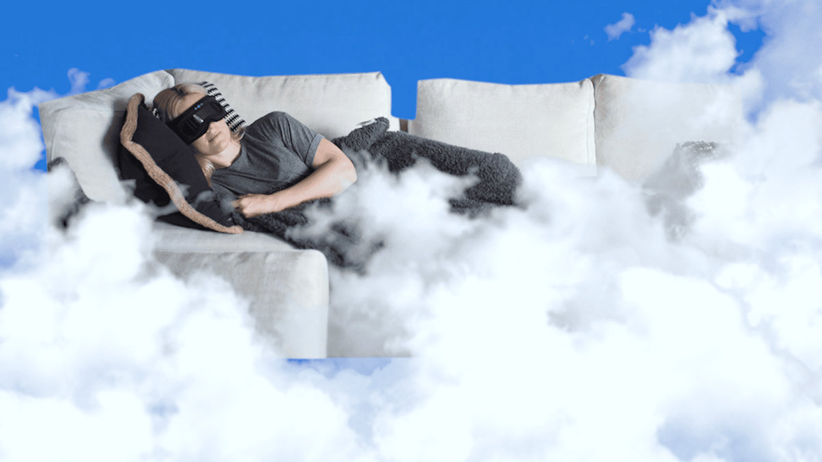 SleepSanity is not virtual reality